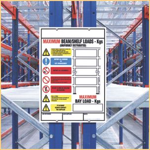 Weight Load Signs-SWL Notices